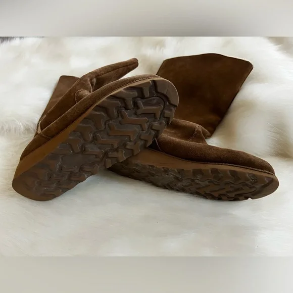 BearPaw Hayden hickory ll cow suede wedge boot - Picture 10 of 12